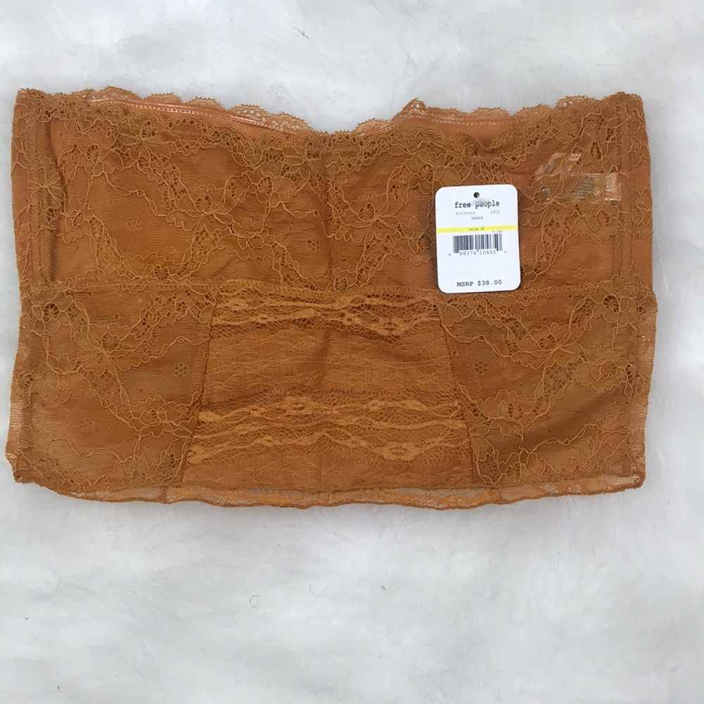 NWT Free People Intimately Galloon Lace Bandeau - Picture 6 of 6